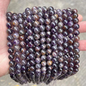 6mm 8mm 10mm Multicolor Amethysts Loose Beads Round Shape DIY Jewelry