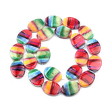 Natural Shell Beads Oval Spacer Beads for DIY Jewelry Making