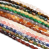 Faceted Natural Stone Beads for Jewelry Making DIY