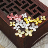 5pcs Natural Mother-of-Pearl Shell Flower Jewelry Making DIY Necklace Earrings