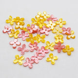 5pcs Natural Mother-of-Pearl Shell Flower Jewelry Making DIY Necklace Earrings