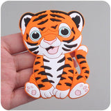 Cartoon Animal Silicone Teething Bead Tiger Teether