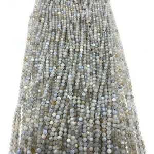 High-quality Glitter Stone Round Loose Beads 2 3 4 MM DIY Jewelry Bracelet