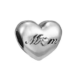 10Pcs Silver Frog Boy Girl Crown Heart Charms Beads DIY Bracelets