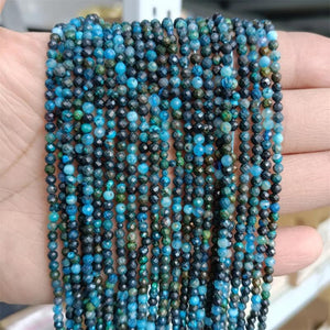 Small Natural Stone Beads 3mm Turquoises Spacer Beads
