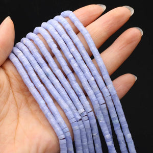 Gemstone Disc Spacer Beads for Jewelry Making Diy