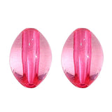 20PCS Colorful Oval Beaded DIY Accessory Material