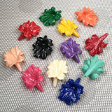 Flower Shape Coral Engraving Punch Loose Beads for DIY Jewelry Making