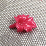 Flower Shape Coral Engraving Punch Loose Beads for DIY Jewelry Making