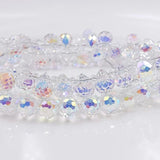 30 Strawberry Beads Large Faceted Crystal 8mm for Jewelry Making