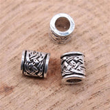 20pcs 9x8x8mm Big Hole Spacer Beads Charms For Jewelry Making