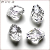 50Pcs Oval Austrian Crystal Beads 9*6MM for DIY Bracelet Making