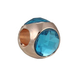 10Pcs Crystal Love Birthstone Charms Beads for Jewelry Making