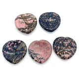 Rhodochrosite Heart Cabochon 40x40x6mm