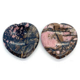 Rhodochrosite Heart Cabochon 40x40x6mm