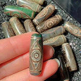 1PC 30mm Phoenix Eyes Tibetan Dzi Agates Beads Reiki Healing Jewelry