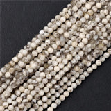 2-4mm Natural Faceted Feldspar Tiny Beads for Jewelry Making DIY Bracelets