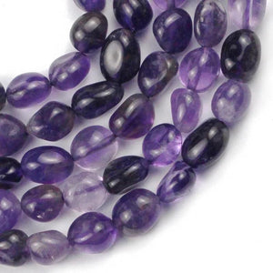 Dark Purple Natural Crystal Gravel Spacer Beads 5mm~7mm DIY Jewelry Making