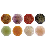 Natural Stone Religious Ornament Crystal Twelve Constellation Matrix DIY Jewelry