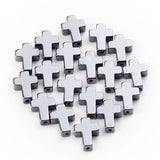 Hematite Beads 4/6/8/10/14mm Jesus Cross Stone Supply