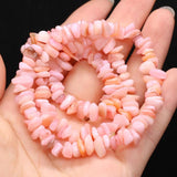 Mother Shell Beads 40cm Irregular Beads DIY Bracelet Necklace 5-8mm 2PCS