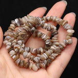 Mother Shell Beads 40cm Irregular Beads DIY Bracelet Necklace 5-8mm 2PCS