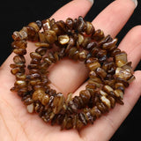 Mother Shell Beads 40cm Irregular Beads DIY Bracelet Necklace 5-8mm 2PCS