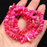 Mother Shell Beads 40cm Irregular Beads DIY Bracelet Necklace 5-8mm 2PCS