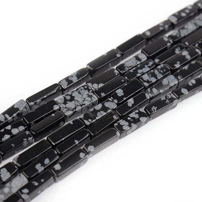 13x4mm Agates Rectangle Spacer Beads for Jewelry Making