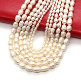 Natural Freshwater Threaded Pearls 7-11mm