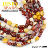Egg Yolk Gravel Natural Stone Loose Beads for Jewelry Making