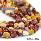 Egg Yolk Gravel Natural Stone Loose Beads for Jewelry Making
