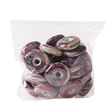 20 PCS 20mm Round Ceramic Beads Porcelain Beads DIY 3mm Hole Beads