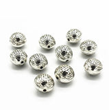 20 PCS Vintage Metal Tibetan Alloy Spacer Beads Nepal Round Bead DIY Jewelry