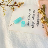 30 PCS 8x20mm Acrylic Cylinder Beads for DIY Earrings Necklace Bracelet