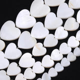 Heart Shell Beads for DIY Jewelry Making