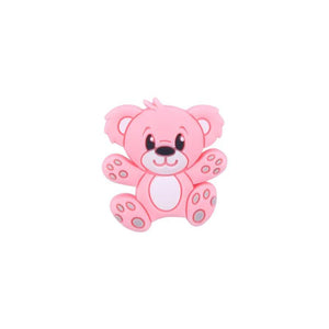 5Pcs Animal Silicone Beads Baby Teething Chew Molar Beads