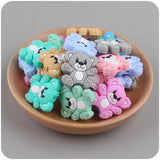 5Pcs Animal Silicone Beads Baby Teething Chew Molar Beads