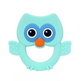 1Pcs Owl Silicone Teether Chew Beads DIY Teething Accessory