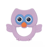1Pcs Owl Silicone Teether Chew Beads DIY Teething Accessory