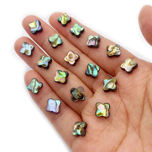 Abalone Shell Flower Beads for Jewelry Making DIY Necklace Bracele
