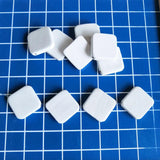 30pcs Square Wooden Beads DIY Necklace Bracelet Jewelry Accessories