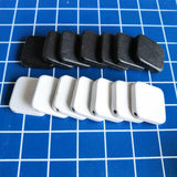 30pcs Square Wooden Beads DIY Necklace Bracelet Jewelry Accessories