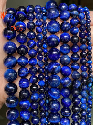 Tiger Eye Stone Round Beads 4mm-12mm For Jewelry Making