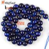 Tiger Eye Stone Round Beads 4mm-12mm For Jewelry Making