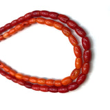 Faux Coral Oval Beads Charm Orange Jewelry DIY Necklace Earrings Bracelet