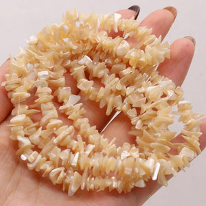 Freshwater Shell Beads Gravel Spacer Bead DIY Jewelry Ma