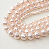 Light Pink Shell Beads DIY Bracelet Necklace Material