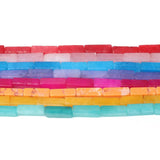 14x4mm Natural Rose Quartz Crystal Tube Beads for Jewelry Making