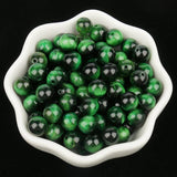 Green Tiger Eye Round Beads 4-12mm Jewelry Making DIY Charms Bracelet